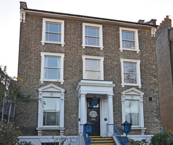 Marshall House, the SMEE headquarters, a Victorian townhouse in South London